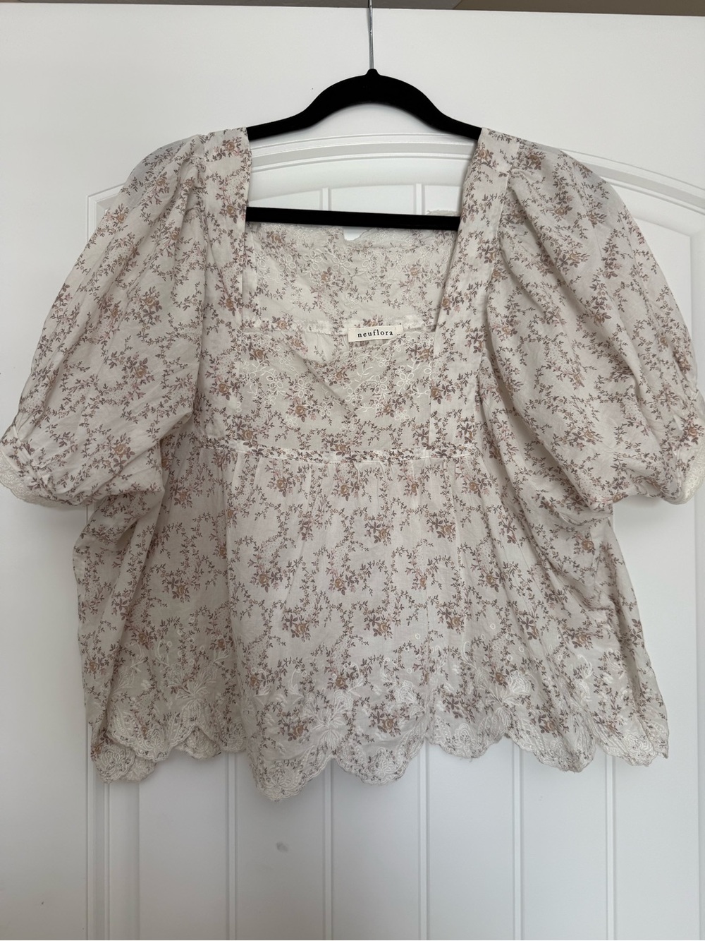 Neuflora Milan Floral Blouse - Cottagecore, Christy Dawn, Doen Vibes